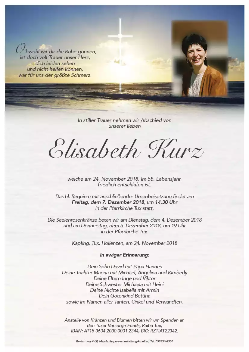 Parte von Elisabeth Kurz